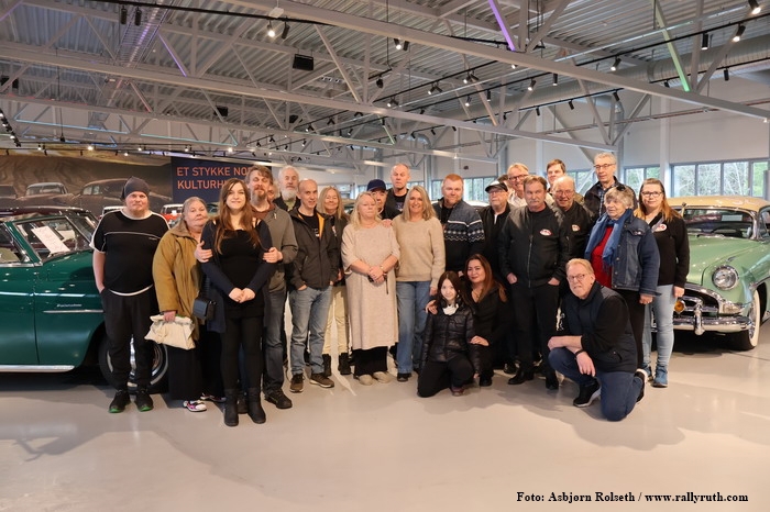 Besøk på EAC Bilhistorisk Senter 14. mars 2026